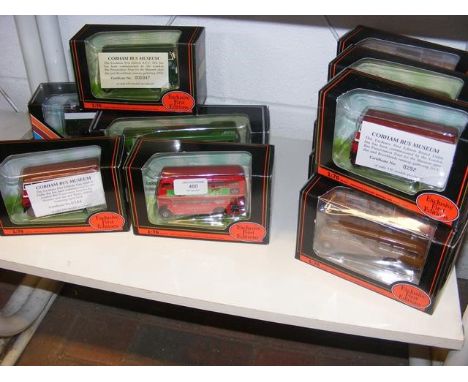 Twelve Gilbow Exclusive First Editions die cast model vehicles - boxed 