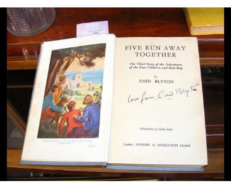 Enid Blyton - 'Five Run Away Together', signed First EditionCONDITION REPORTWe have attached a number of additional images to