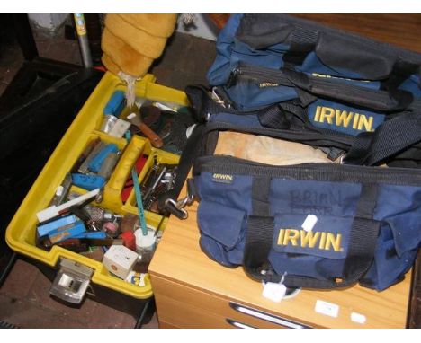 A tool box containing engineering tools etc