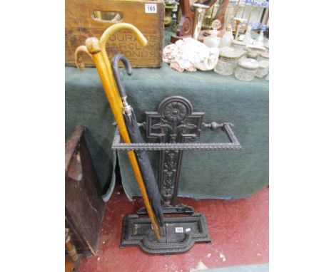 Cast iron stick stand to include sticks