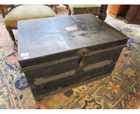Tin trunk