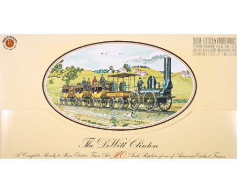 Bachmann OO gauge The DeWitt Clinton electric train set 00641 boxed.