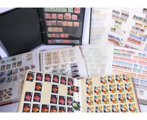 British and Commonwealth stamp collection in ten albums and stock books including GB 60 Victorian 1d reds to Queen Elizabeth 