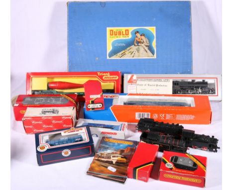 Hornby Dublo Silver King Passenger train set EDP11 30011, boxed; Roco HO gauge DB diesel locomotive 43380; Lima 2-6-0 Crab Cl