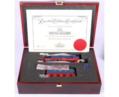 Bachmann Branch-Line OO gauge 2-8-0 Sir Guy Williams locomotive and tender 400 LMR with certificate of authenticity limited e