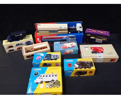 COLLECTION OF DIE CAST LORRIES mostly Corgi