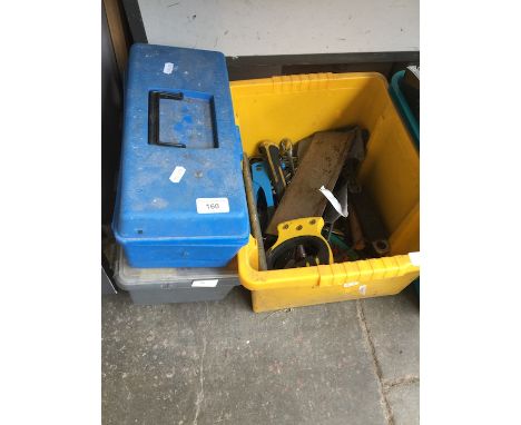 Three boxes of tools 