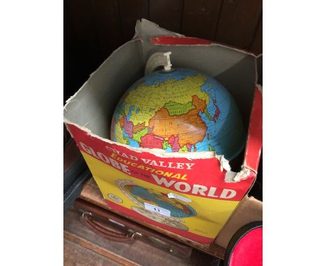 A Chad Valley globe of the world 