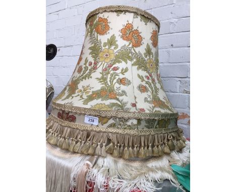 Two large lamp shades 