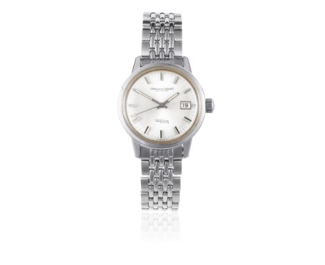 International Watch Company. A stainless steel automatic calendar bracelet watchModel: IngenieurReference: 866 ADate: Circa 1