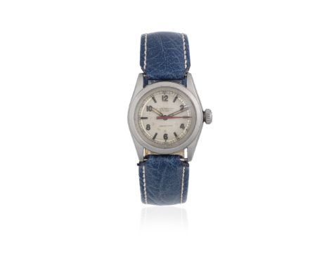 Rolex. A stainless steel manual wind wristwatch with observatory dialModel: Oyster Royalite ObservatoryDate: Circa 1940Moveme