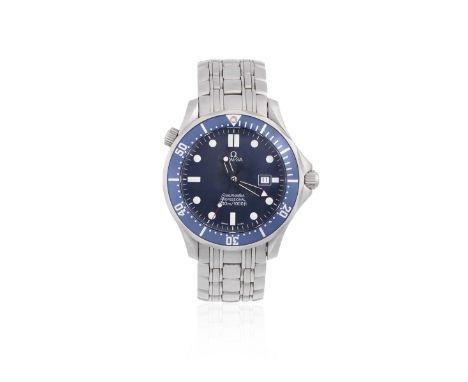 Omega. A stainless steel quartz calendar bracelet watchModel: Seamaster ProfessionalReference: 196.1523Date: Circa 2005Moveme