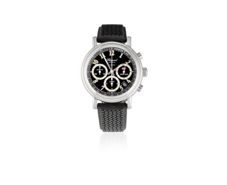 Chopard. A Limited Edition stainless steel automatic calendar chronograph drivers wristwatchModel: Mille MigliaReference: 833