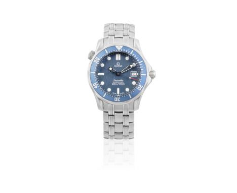 Omega. A stainless steel quartz calendar bracelet watchModel: Seamaster ProfessionalReference: 196.1522Date: Circa 2005Moveme