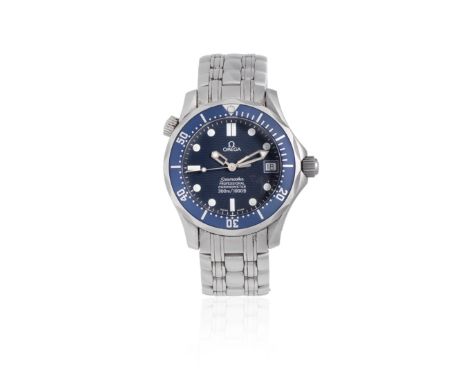 Omega. A stainless steel automatic calendar bracelet watchModel: Seamaster ProfessionalReference: 168.1622Date: Circa 1999Mov