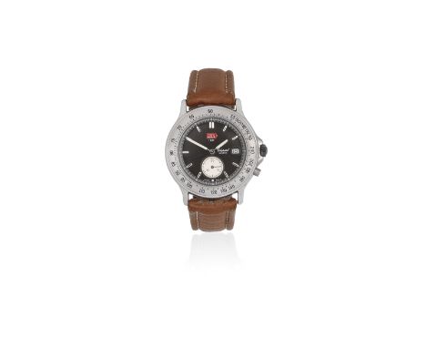 Chopard. A Limited Edition stainless steel quartz calendar chronograph drivers wristwatchModel: Mille MigliaReference: 8182, 