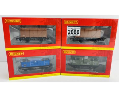 4X Hornby Assorted Goods Wagons Boxed - P&amp;P Group 1 (£14+VAT for the first lot and £1+VAT for subsequent lots) 