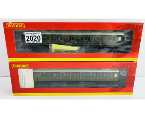 2x Hornby SR Maunsell Coaches Boxed - P&amp;P Group 1 (£14+VAT for the first lot and £1+VAT for subsequent lots) 