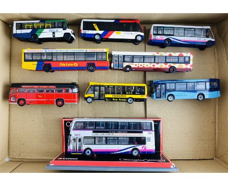 9x Assorted 1:76 Scale Diecast Buses - See Picture  Unboxed - P&amp;P Group 1 (£14+VAT for the first lot and £1+VAT for subse