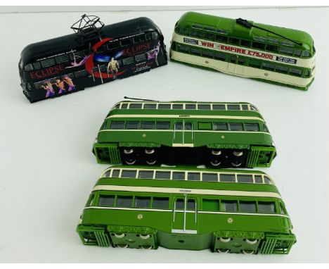 4x Corgi 1:76 Blackpool Baloon Trams Unboxed - P&amp;P Group 1 (£14+VAT for the first lot and £1+VAT for subsequent lots) 