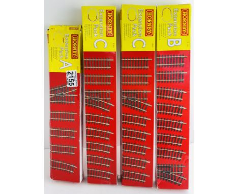 4x Hornby OO Scale Track Packs Boxed - (Contents Unchecked) P&amp;P Group 1 (£14+VAT for the first lot and £1+VAT for subsequ