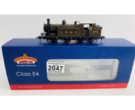 Bachmann Class E4 Umber Loco with Detail Pack, Instructions, Boxed - P&amp;P Group 1 (£14+VAT for the first lot and £1+VAT fo