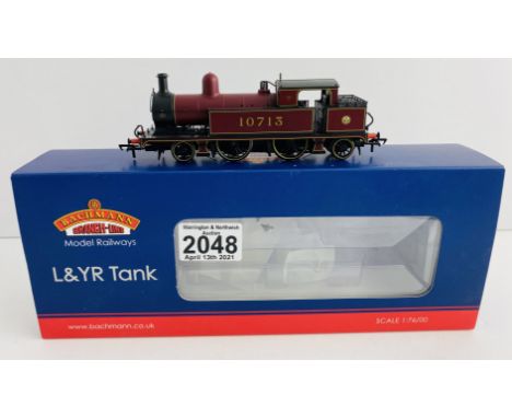 Bachmann L&amp;YR LMS Tank Loco with Detail Pack, Instructions, Boxed - P&amp;P Group 1 (£14+VAT for the first lot and £1+VAT