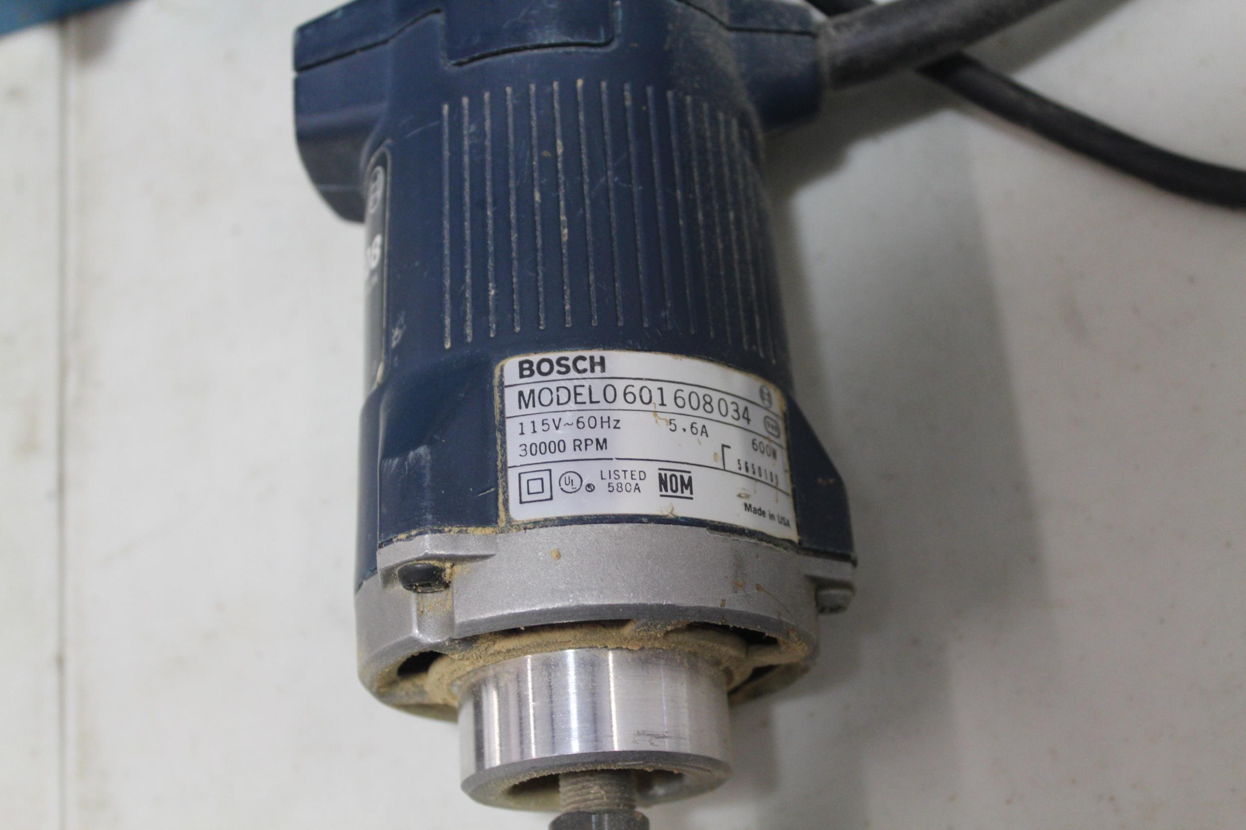 Bosch 1608 Trim Router Kit w/ Multiple Bases