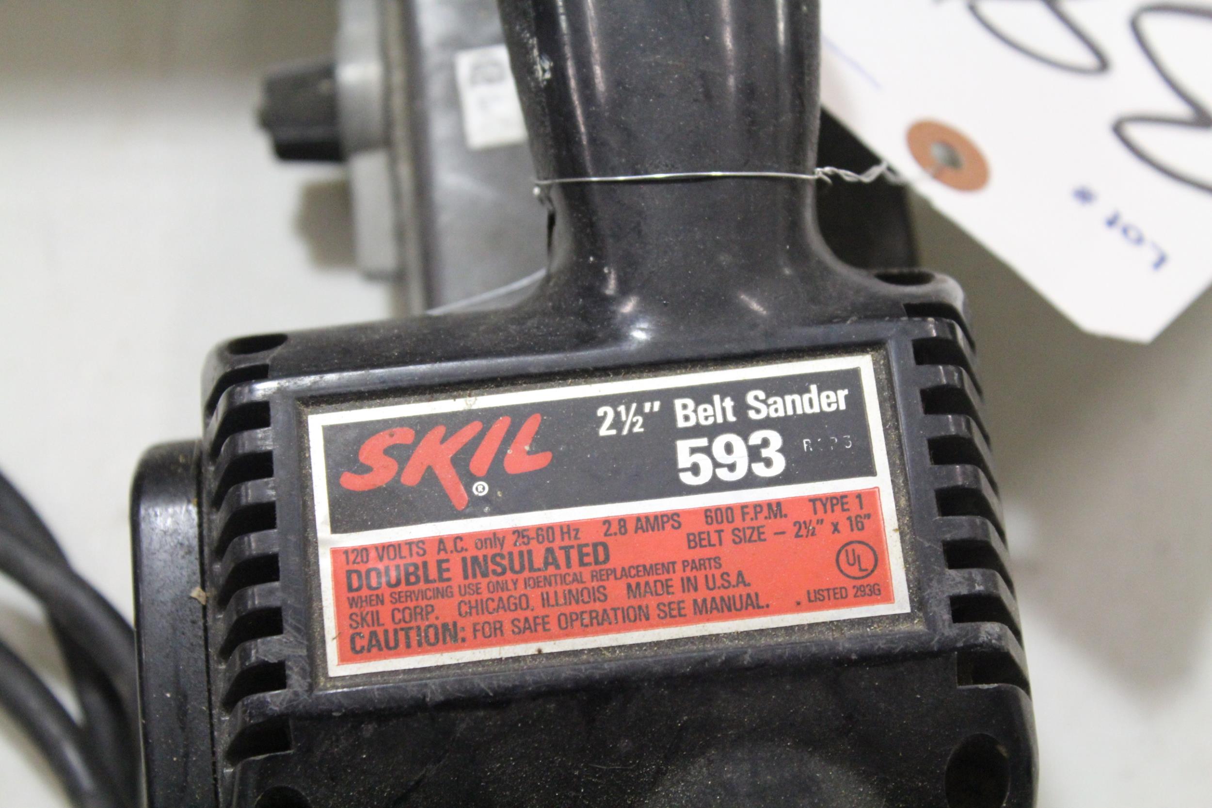 Skil 593 2.5" x 18" Belt Sander