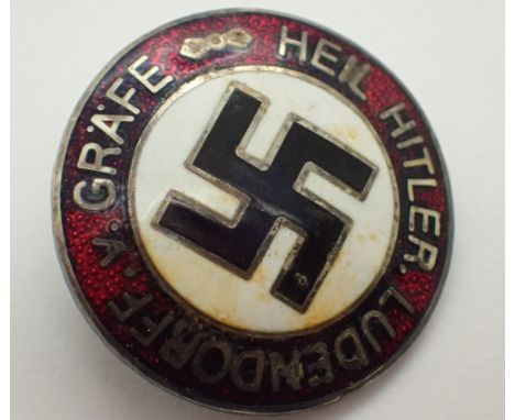 German enamel Nazi Party badge