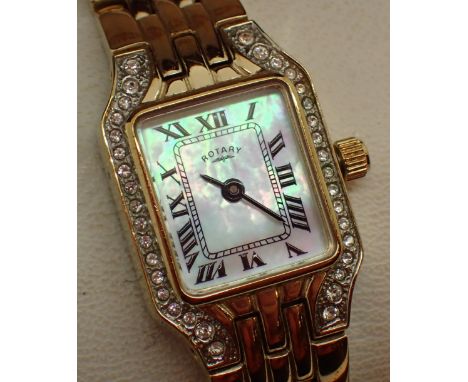 Ladies Rotary wristwatch boxed with papers 