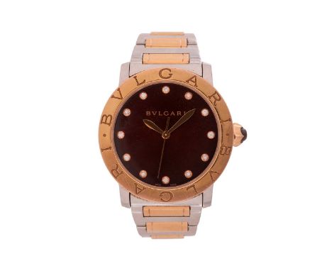 Bulgari Bulgari Bulgari Lady’s Wristwatch Reference: BBL P 37 SGSerial: PO 4205Bezel: Smooth, Engraved ‘BULGARI’Year: circa 2
