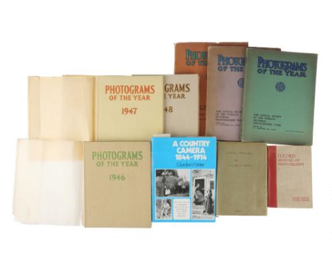 A Mixed Selection of Photographic Books, to include: Ilford Manual of Photography, Leica Manual (Morgan, W), A Country Camera