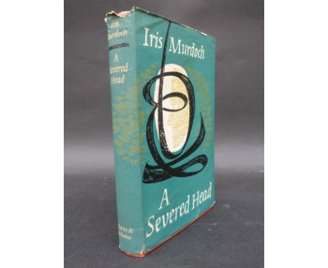 Iris Murdoch, A Severed Head (London, Chatto & Windows, 1961) brown cloth, dust jacket not price-clipped. First edition, firs