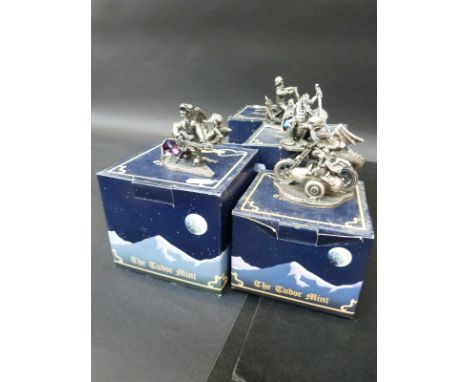 Five boxed Myth and Magic figures