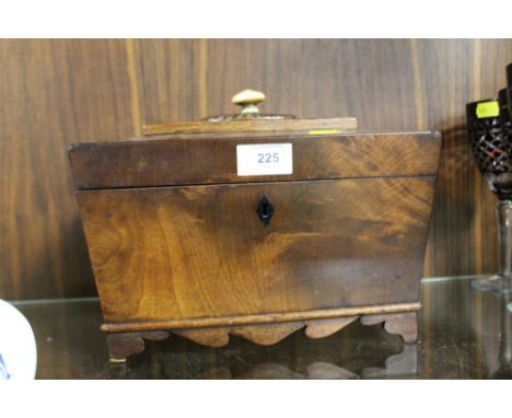 A VICTORIAN TYPE TEA CADDY