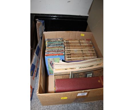 A TRAY OF BOOKS TO INC VINTAGE THOMAS THE TANK ENGINE BOOKS FORM THE 1950S