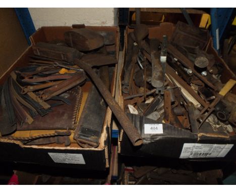 TWO TRAYS OF TOOLS