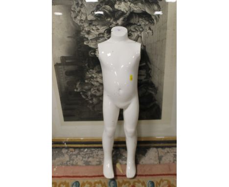 A CHILD SIZED SHOP MANNEQUIN
