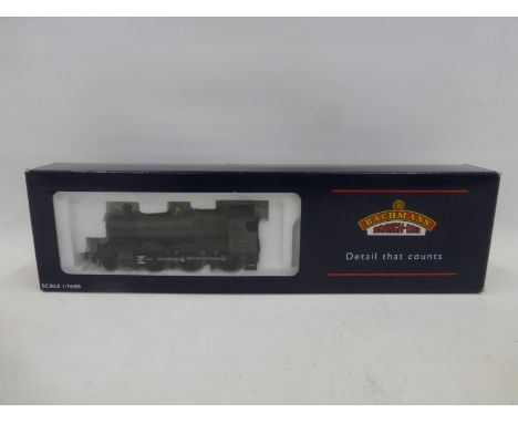 A Bachmann 00 gauge 31-829 43XX 4331 Great Western, fully lined (1914) locomotive and tender, boxed and in mint condition.