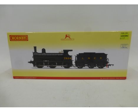 A Hornby 00 gauge L.N.E.R. 0-6-0 class J15  7524 engine and tender, boxed and in mint condition.