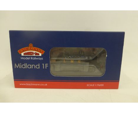 A Bachmann 00 gauge 31-430 Midland class 1F 1725 L.M.S. black tank, boxed and in mint condition.
