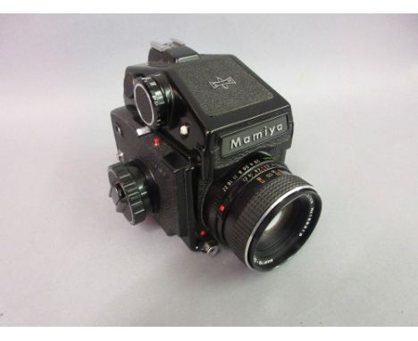 Mamiya M645J medium format roll film camera with 80mm lens 