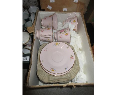 Noritake Princeton pattern tea service together with a Noritake Bridal Rose pattern tea service and an Atlanta coffee service