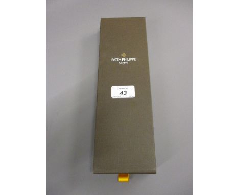 Patek Philippe Limited Edition yellow silk tie, in original box 