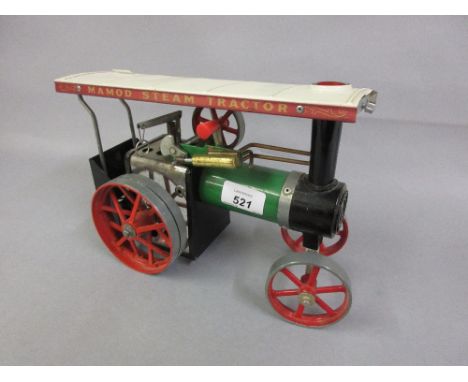 Mamod model steam traction engine 