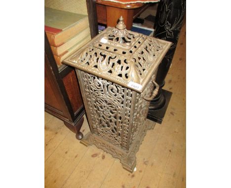 19th Century cast iron cathedral heater by Albion Lamp Co. Ltd 