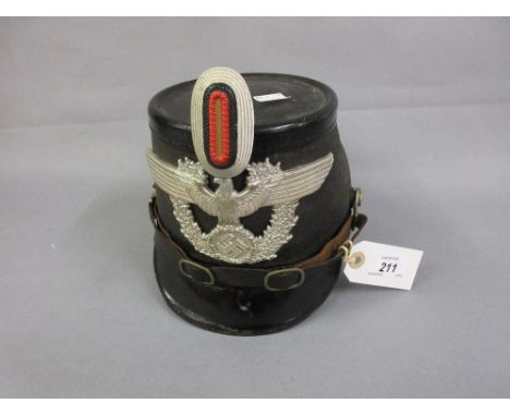 Robert Lubstein, Berlin police shako helmet 