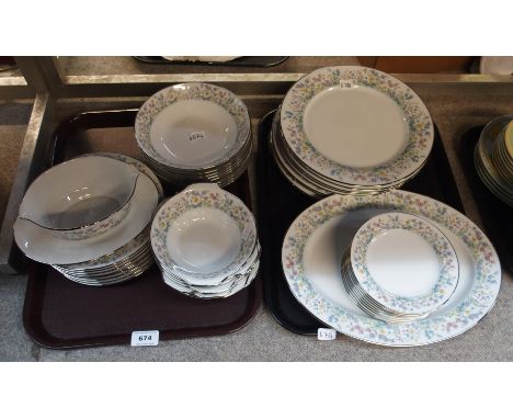 A Noritake Spring Garden pattern dinner service Condition Report: Available upon request