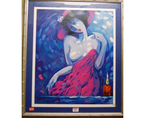 Shkelqim Dani (b.1952) - Peace, lithograph, No.677/950, 51 x 42cm